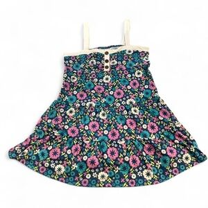 Y2K floral babydoll top 🌸 indie sleaze cottagecore cami tank